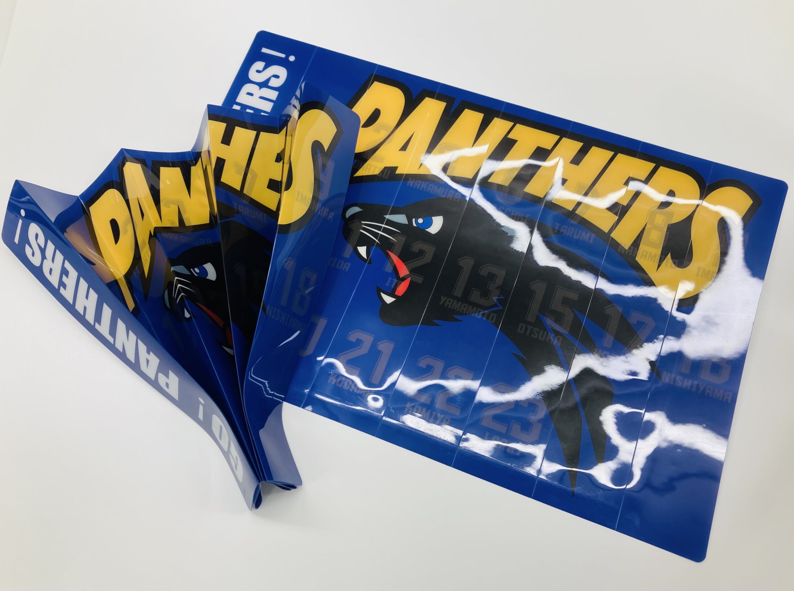 応援ハリセン　Ａ４サイズ　ＰＰ　オリジナル　グッズ　印刷　制作　直販価格で１個から